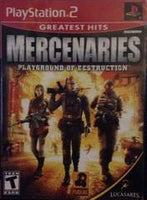 Playstation 2 - Mercenaries {NO MANUAL}
