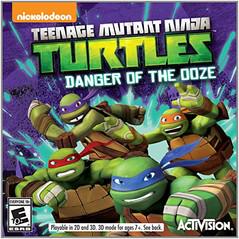 3DS - TEENAGE MUTANT NINJA TURTLES: DANGER OF THE OOZE