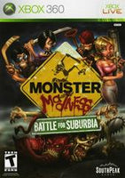 Xbox 360 - MONSTER MADNESS BATTLE FOR SUBURBIA {CIB}