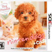 3DS - NINTENDOGS + CATS: TOY POODLE & NEW FRIENDS [CIB]