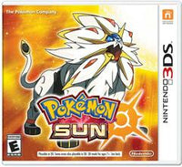 3DS - POKEMON: SUN (W/ MYTHICAL POKEMON CODE CARDS) [CIB]
