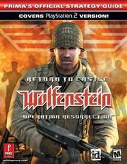 GAME GUIDES - RETURN TO CASTLE WOLFENSTEIN: OPERATION RESURRECTION [PRIMA]