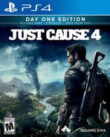 PS4 - JUST CAUSE 4 (DAY ONE EDITION STEELBOOK) {SEALED ON TOP/BOTTOM}
