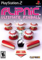 PLAYSTATION 2 - FLIPNIC ULTIMATE PINBALL {NO MANUAL}
