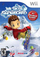 WII - WE SKI AND SNOWBOARD [CIB]