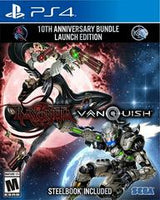 PS4 - BAYONETTA & VANQUISH 10TH ANNIVERSARY [LAUNCH EDITION STEELBOOK] [SEALED]
