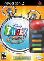 Playstation 2 - DISNEY THINK FAST [CIB, NO BUZZER ACCESSORIES]