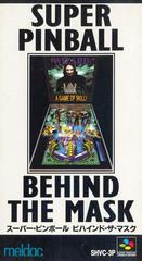 SUPER FAMICOM - SUPER PINBALL: BEHIND THE MASK [CIB, JP IMPORT]