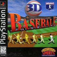 PLAYSTATION - 3D BASEBALL [CIB]