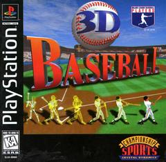 PLAYSTATION - 3D BASEBALL [CIB]