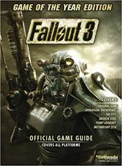 GAME GUIDES - FALLOUT 3 (GOTY EDITION) {NO POSTER}