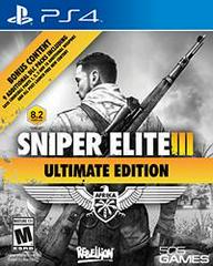 PS4 - SNIPER ELITE 3 (ULTIMATE EDITION) [CIB]