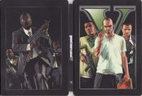 XBOX 360 - GRAND THEFT AUTO V STEELBOOK [CIB]