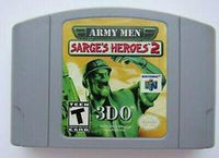 N64 - Army Men: Sarge's Heroes 2 [GREY CART, STICKER ON FRONT LABEL]