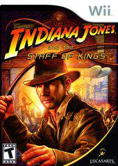 WII - INDIANA JONES AND THE STAFF OF KINGS [NO MANUAL]