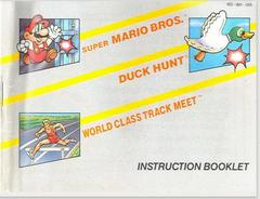 NES MANUALS - SUPER MARIO BROS/DUCK HUNT/ WORLD CLASS TRACK MEET