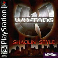 PLAYSTATION - WU-TANG SHAOLIN STYLE {CIB WITH REGISTRATION CARD}