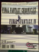 GAME GUIDES - FINAL FANTASY CHRONICLES (BRADYGAMES)
