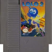 NES - THE ADVENTURES OF LOLO 2 [LOOSE]