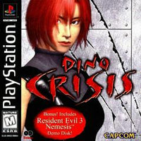 PLAYSTATION - Dino Crisis [CIB W/REG CARD + DEMO DISC]