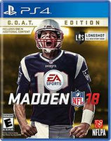 PS4 - MADDEN NFL 18 [GOAT EDITION]