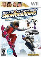 WII - TRIPLE CROWN SNOWBOARDING [CIB]