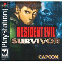 PLAYSTATION - RESIDENT EVIL SURVIVOR [DAMAGED MANUAL, PLEASE SEE DESCRIPTION!]