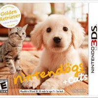 3DS - NINTENDOGS + CATS: GOLDEN RETRIEVER & NEW FRIENDS [CIB]