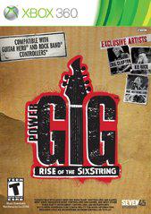 XBOX 360 - THE GIG: RISE OF THE SIXSTRING [CIB]