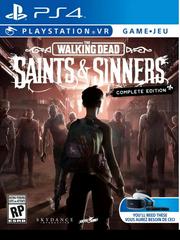 PS4 - THE WALKING DEAD: SAINTS AND SINNERS COMPLETE EDITION