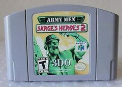 N64 - Army Men: Sarge's Heroes 2 [LOOSE, GREY CART]