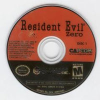 GAMECUBE - RESIDENT EVIL ZERO [LOOSE DISCS]
