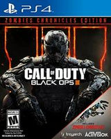PS4 - Call Of Duty Black Ops 3 (ZOMBIE CHRONICLES EDITION) [CIB]