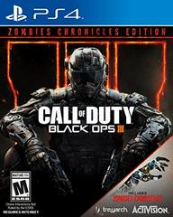 PS4 - Call Of Duty Black Ops 3 (ZOMBIE CHRONICLES EDITION) [CIB]