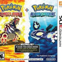 3DS - POKEMON OMEGA RUBY + ALPHA SAPPHIRE DUAL PACK [READ DESCRIPTION!]