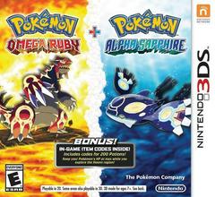 3DS - POKEMON OMEGA RUBY + ALPHA SAPPHIRE DUAL PACK [READ DESCRIPTION!]
