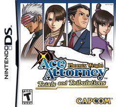 DS - Phoenix Wright Ace Attorney: Trials and Tribulations {NO MANUAL}