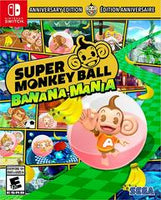 SWITCH - Super Monkey Ball: Banana Mania [ANNIVERSARY EDITION] [SEALED]
