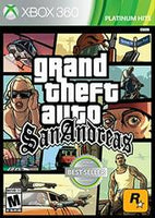 XBOX 360/XB1 - GRAND THEFT AUTO SAN ANDREAS {WITH MAP!}
