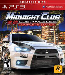 PLAYSTATION 3 - MIDNIGHT CLUB LOS ANGELES COMPLETE EDITION {NO MANUAL}