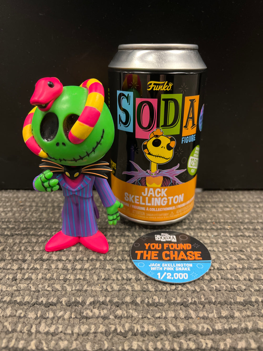 Funko Soda Jack Skellington (Chase) Hot Topic Exclusive