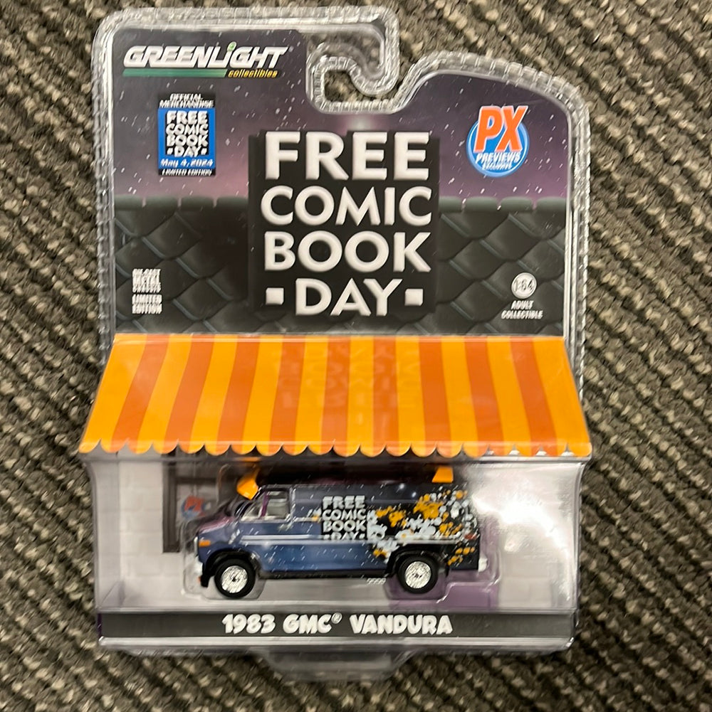 Green light collectibles Free Comic Book Day 1983 GMC Vandura