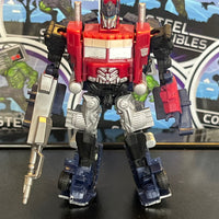 Transformers Dark of the Moon Cyberverse Commander Battle Steel Optimus Prime