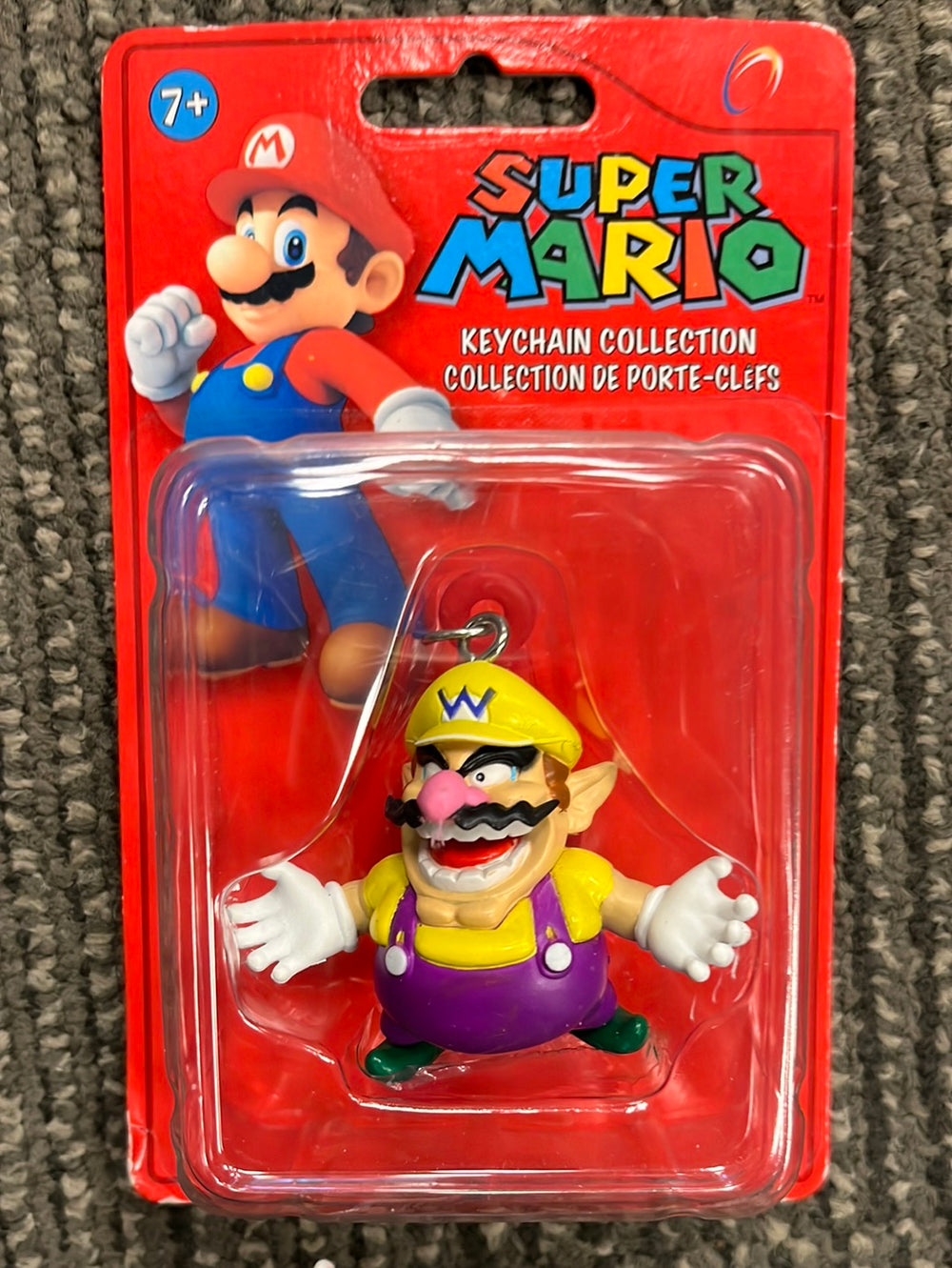 Banpresto Super Mario Keychain Collection Wario