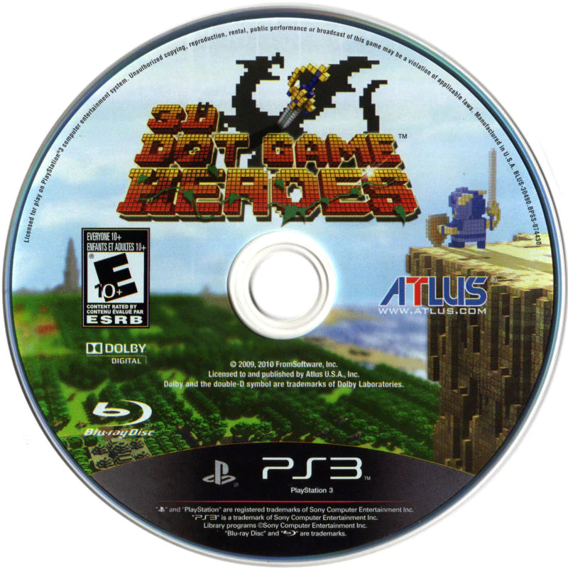 PS3 - 3D DOT GAME HEROES {LOOSE}