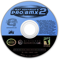 Gamecube - MAT HOFFMAN'S PRO BMX 2 [DISC ONLY]