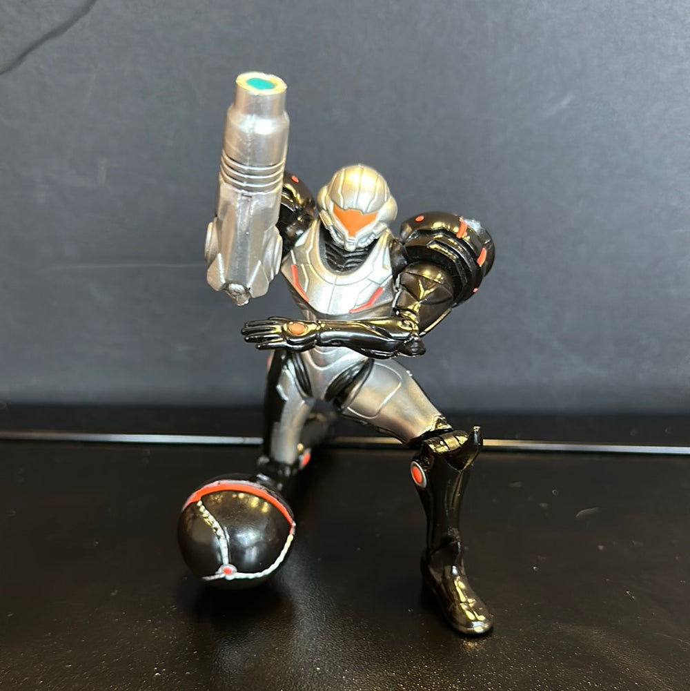 Jakks World of Nintendo Metroid Samus w/ Morph Ball (Phazon Suit)