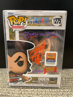 Funko Pop! Oden (Autographed) #1275 “One Piece” JSA Certified
