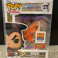 Funko Pop! Oden (Autographed) #1275 “One Piece” JSA Certified