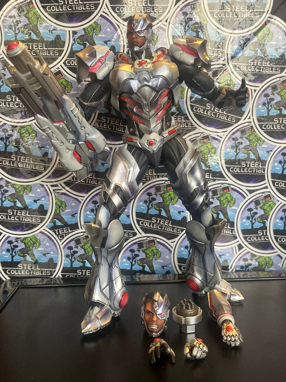 DC Play Arts Kai Cyborg